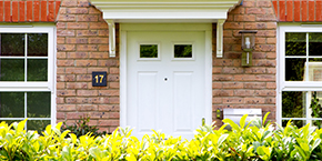 uPVC Front Door in the East Midlands, UK